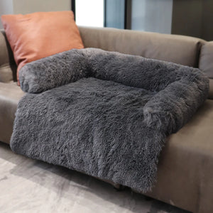 Sofa Plush Pet Calming Blanket